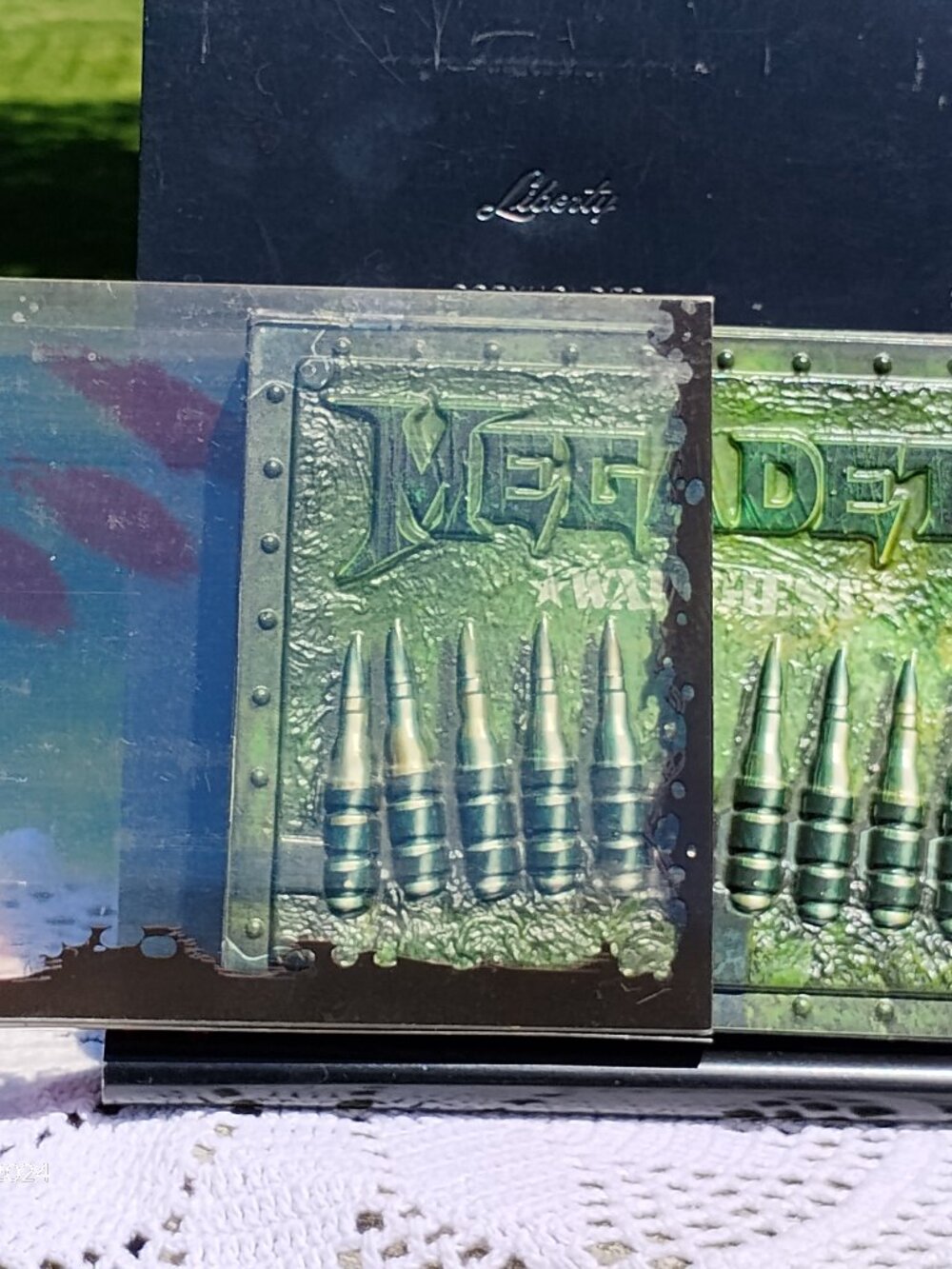 Megadeth Warchest INCOMPLETE only DVD Disc 5 w Case, Cover & Book box dated 2007